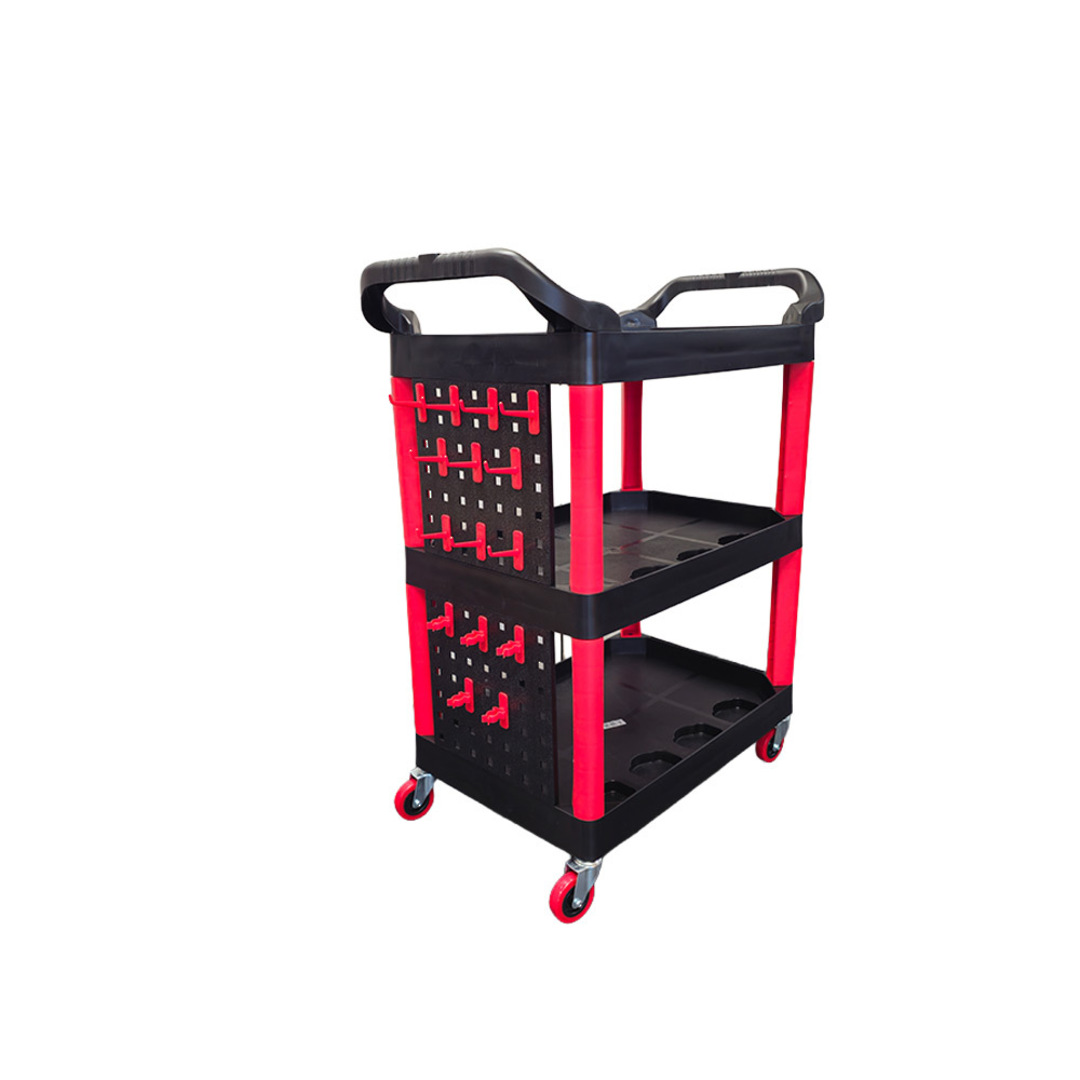 Detailing Tool Cart With 2 Buckets & Hooks image 1