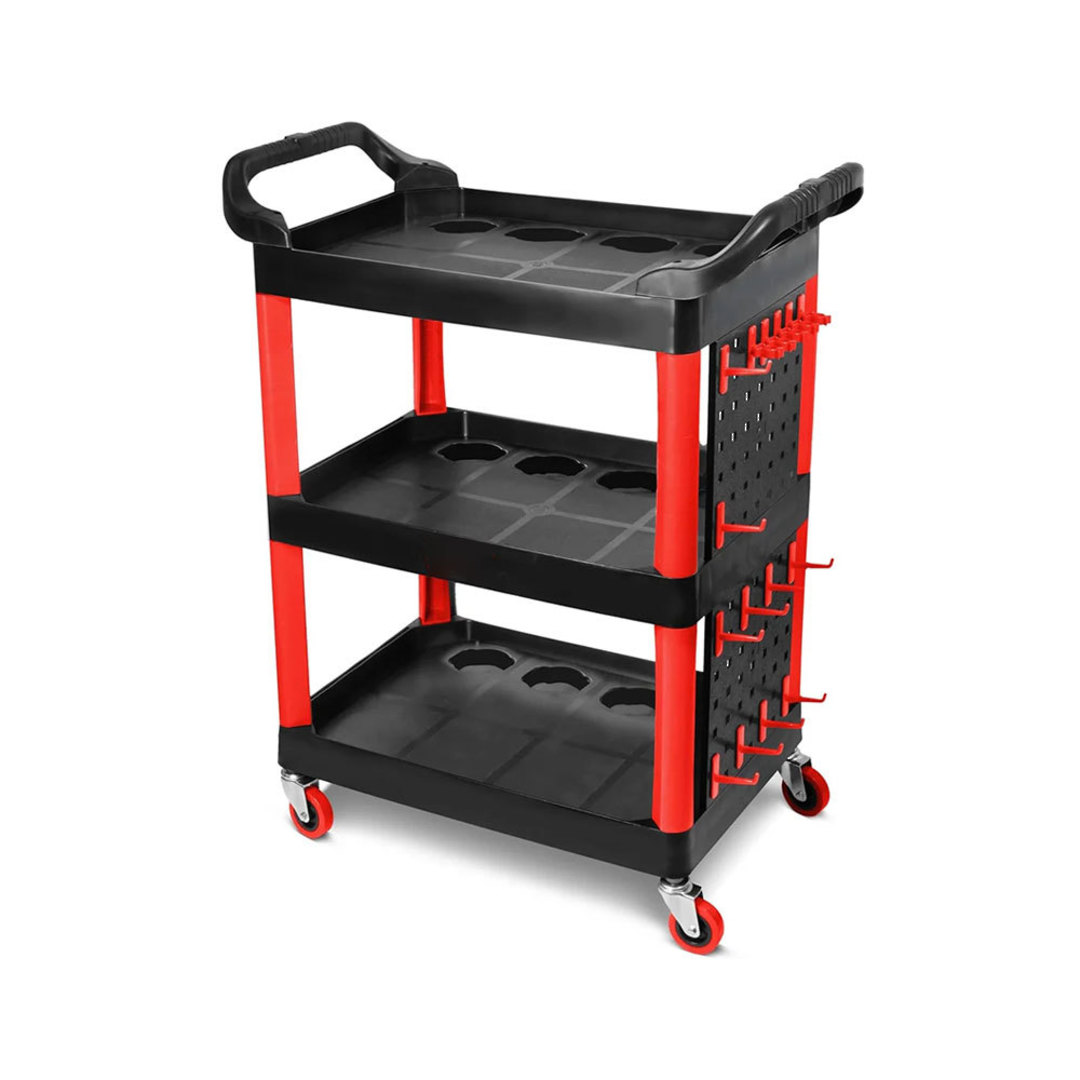Detailing Tool Cart With 2 Buckets & Hooks image 0