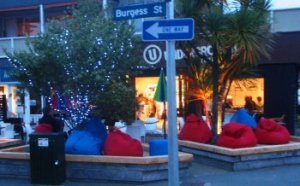 Outdoor bean bags underground coffee 1