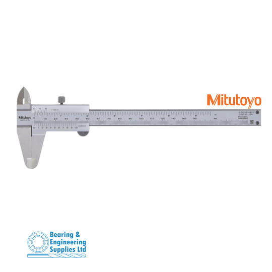 VERNIER 6"/150mm x 1/128/.05mm MITUTOYO