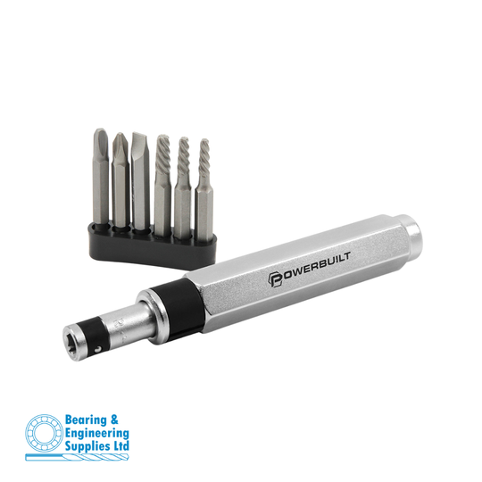 IMPACT DRIVER KIT WITH EZY OUT'S POWERBUILT