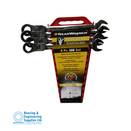 WRENCH RATCHET SET FLEXI 13/16 - 1" 4pc GEARWRENCH **BONUS** KD9700 Set