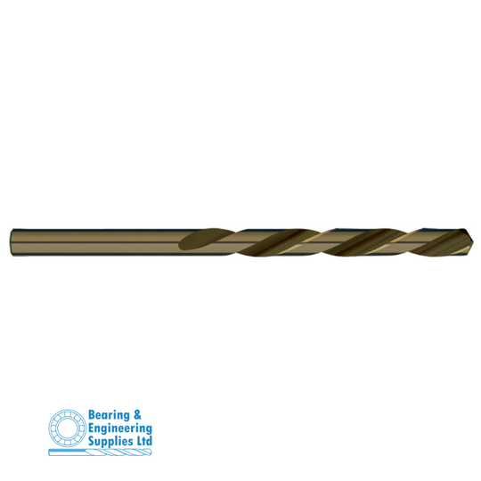 DRILL LEFT HAND 1/4" HSS COBALT