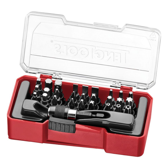 BIT SET 28pc & HOLDER TENG