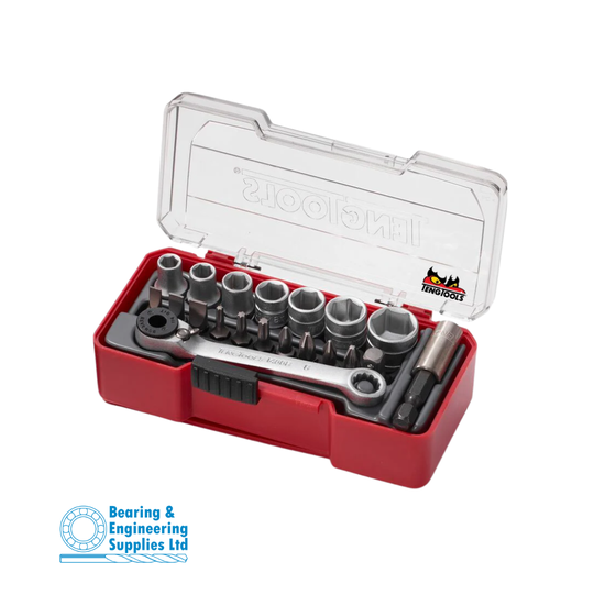 SOCKET SET 1/4 5.5-13mm & BITS TENG