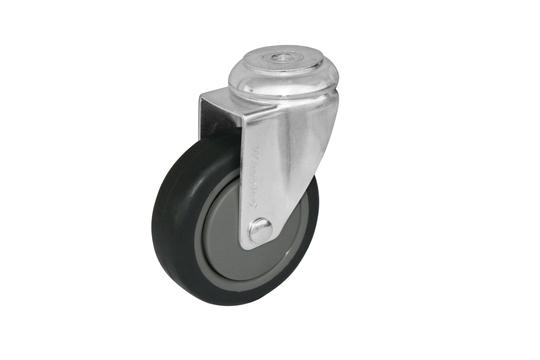 CASTOR 75mm URETHANE BOLT HOLE