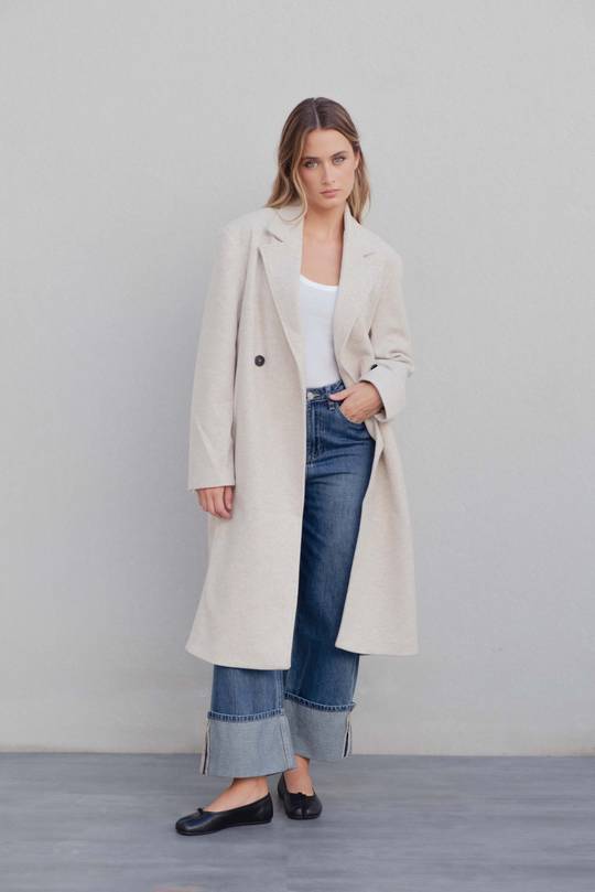 Latte Longline Coat
