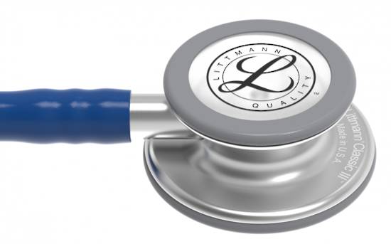 3M Stethoscope Littmann Classic III Navy Blue image 4