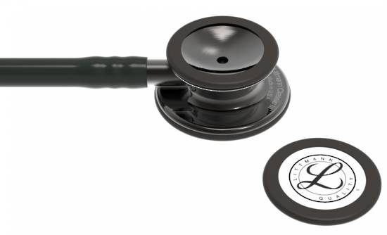 3M Stethoscope Littmann Classic III Black with Smoke Finish image 4