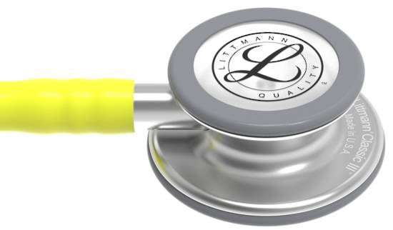 3M Stethoscope Littmann Classic III Lemon-Lime image 2