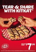 Kit Kat Tear & Share A4 Upsell