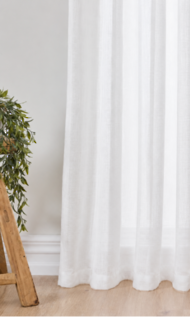 Royal Doulton OREN SHEER Pencil Pleat Curtains