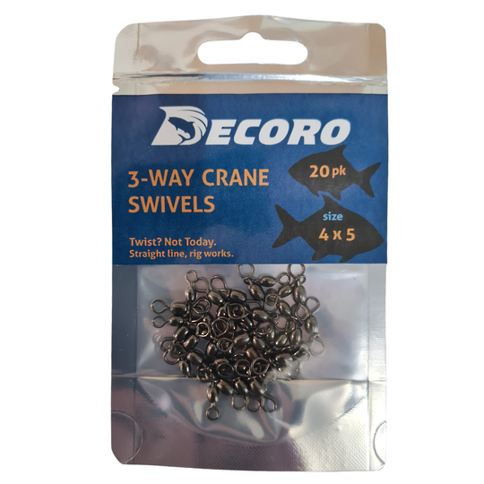 Decoro 3-Way Crane Swivel Black
