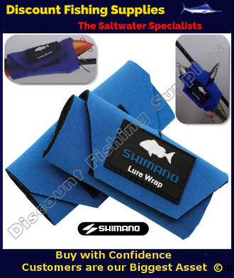 Shimano Jig/Lure Wrap - Contains Jig/Lure On Rod When On The Move