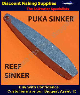 Puka Bomb Reef Sinker 30oz