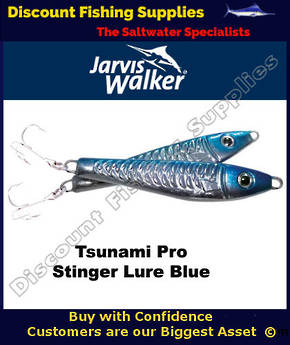 Jarvis Walker Tsunami Pro Stinger Lure 28gm - Blue