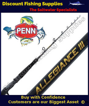 Penn Allegiance III Overhead Jig Rod 5ft PE3-5