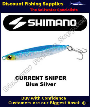 Shimano Current Sniper Jig 42gm - Blue Silver
