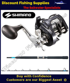 Shimano Tekota 600HGA - Aquatip 15kg 6' Boat Combo