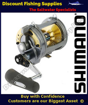 Shimano Tyrnos 50LRS 2 Speed Overhead Reel