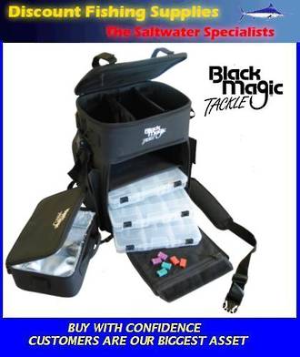 black magic tackle bag for sale Black Magic Tackle Pack | TACKLE BOX | TACKLE BAG