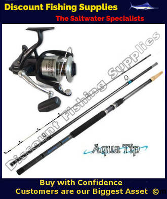 Shimano 12000 OC Baitrunner / Aquatip 12kg Surf Combo 14' Shimano 12000 OC Baitrunner / Aquatip 12kg Surf Combo 14'