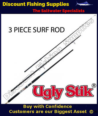 Shakespeare UGLY STIK Gold Surf Rod 15 3pc | UGLY STIK ROD | SURF ROD