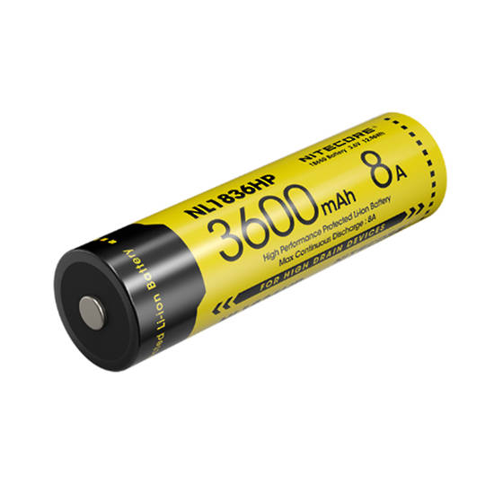 Nitecore NL1836 18650 3600mAh 8A Lithium Battery