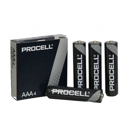 Procell AAA size Industrial Alkaline Battery 4PK