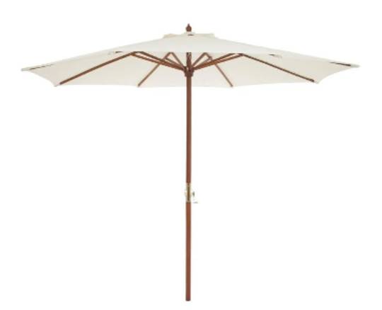 Umbrella - Off White 3m