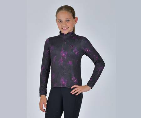 Dublin Kids Breathable Long Sleeve Riding Top