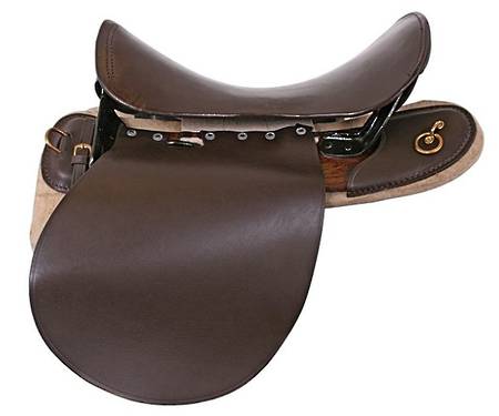Double Hill Military Saddle