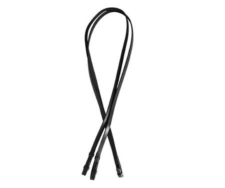 Platinum Plain Leather Reins