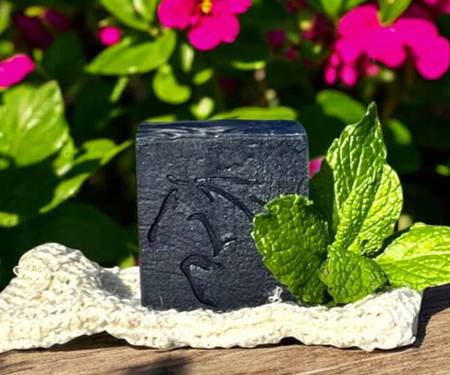 EcoHorse Purple Blue Soap Block