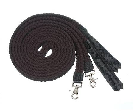 Tough1 Flat Cotton Split Reins