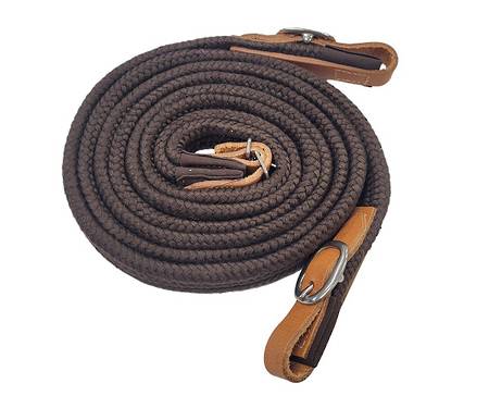 Zilco Flat Braided Cotton Reins