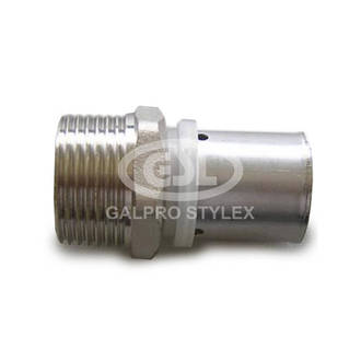 32mm x 3/4" Male Connector