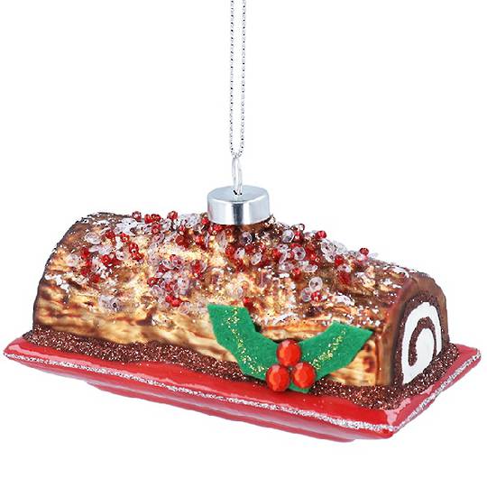 Glass Swiss Chocolate Roll 11cm *ETA NOV