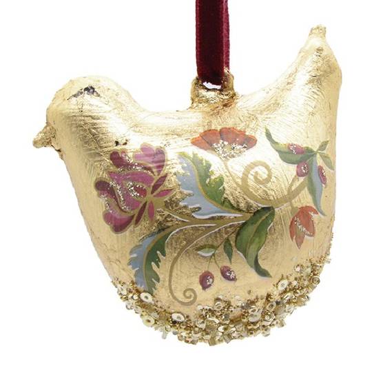 Glass Bird Gold, Floribunda 7cm *ETA NOV