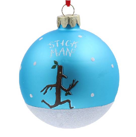 Glass Ball Aqua, Stickman 8cm *ETA Nov