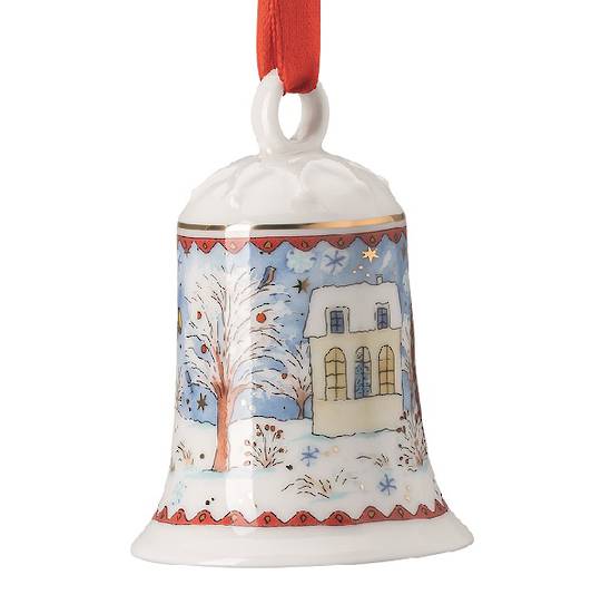 INDENT - Hutschenruether Collectors Porcelain Christmas Bell 2022