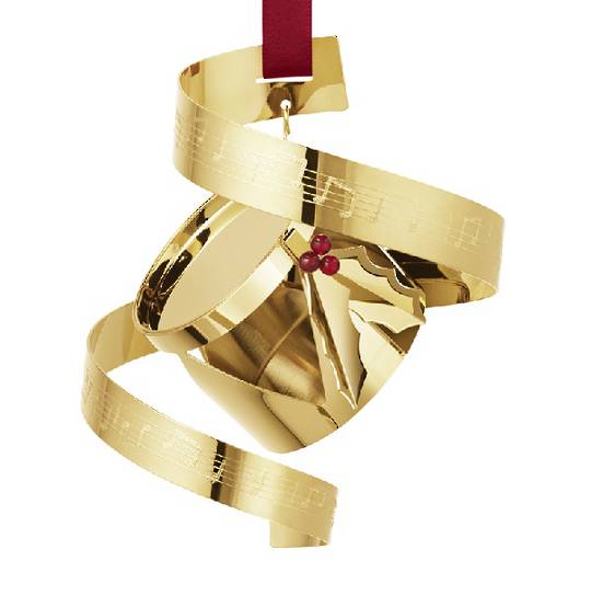 Georg Jensen Annual Ornament, Drum, Gold 2026 *ETA NOV