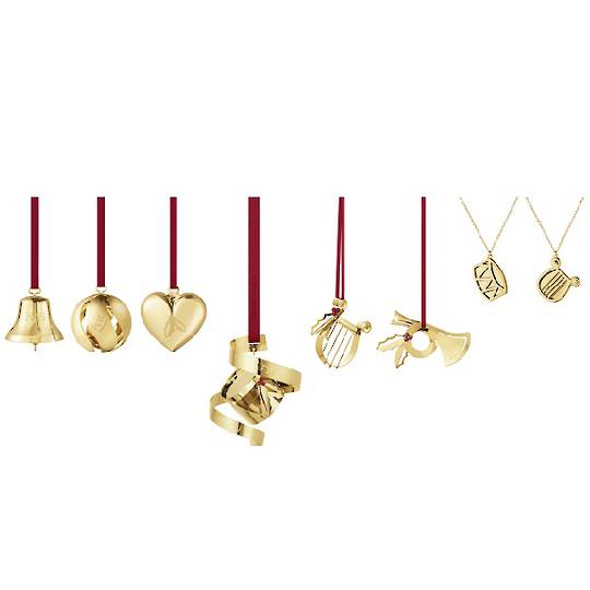 INDENT - Georg Jensen Annual Ornament Complete Set 8, Gold 2026