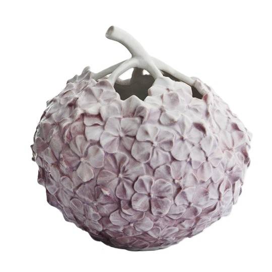 INDENT - Royal Copenhagen Hydrangea Vase, Purple 12cm