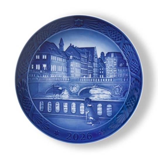INDENT - Royal Copenhagen Xmas Plate 18cm 2026