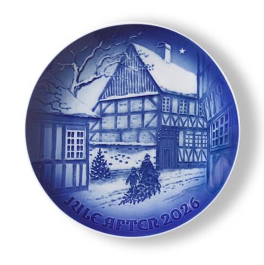 INDENT - Bing & Grondahl Xmas Plate 18cm 2026
