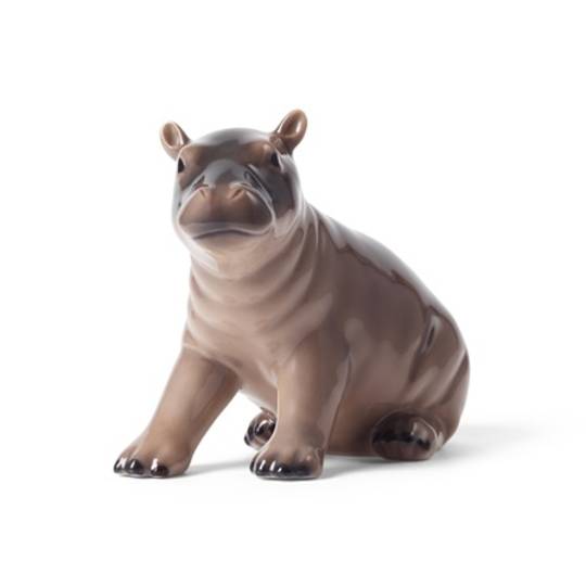 INDENT - Royal Copenhagen Annual Figurine Baby Hippo 10cm, 2026