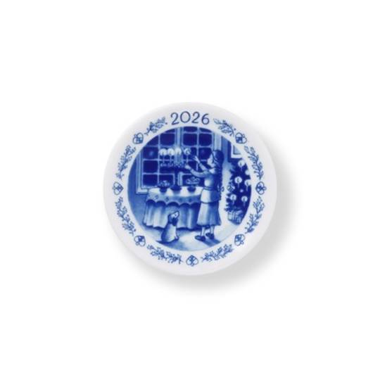 INDENT - Royal Copenhagen Mini Plaquette 8cm 2026