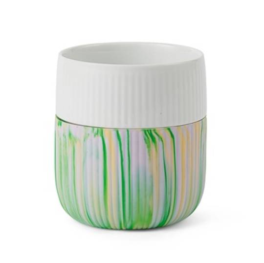 INDENT - Royal Copenhagen Mug w/Silicon Sleeve, Marble Lime Burst