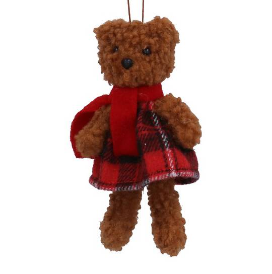 Plush Dressed Mrs Brown Teddy Bear 12cm *ETA Nov